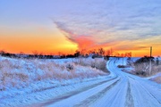 11th Jan 2022 - Country Road Sunrise