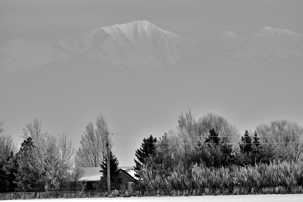 Montana In Black & White by bjywamer