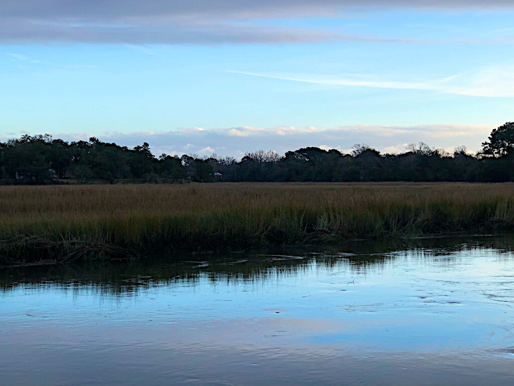 Marsh sky by congaree