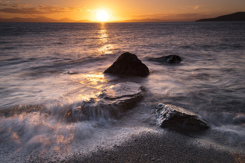 Another Sunset at Taupo by dkbarnett