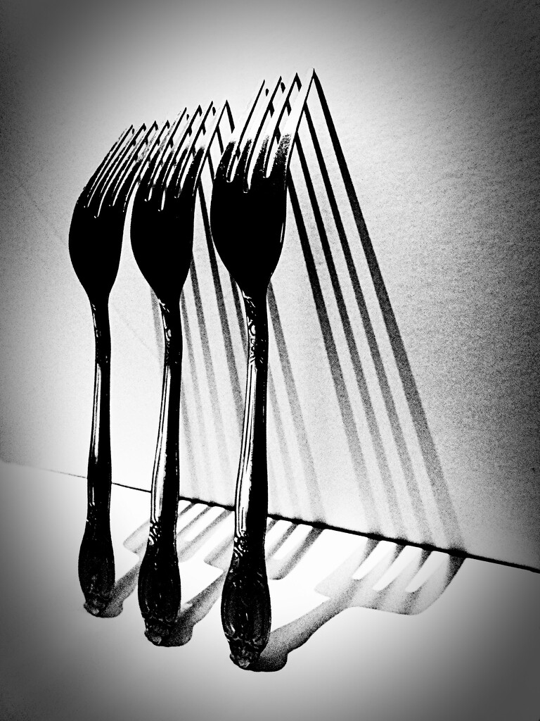 Trio of Forks and Shadows by njmauthor