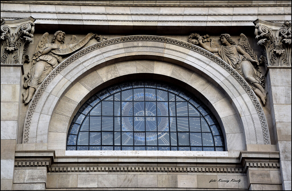 One of the windows of St. Stephen's Basilica ...... by kork