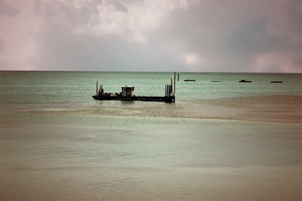 Boat On The Gulf by randy23