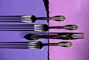 17th Jan 2022 - Forks on Purple 