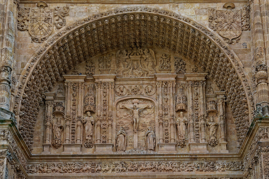 0118 - Arch above  church door in Salamanca by bob65