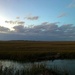 Marsh sky near sunset