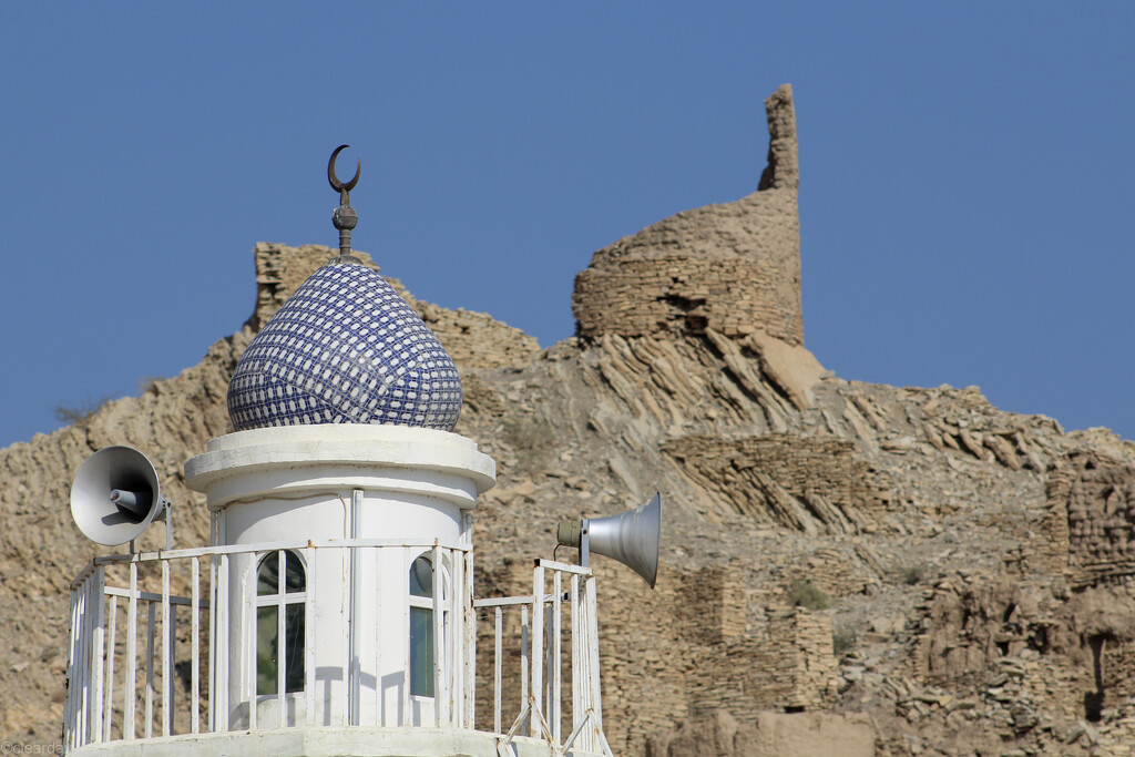 Minaret and turret by clearday