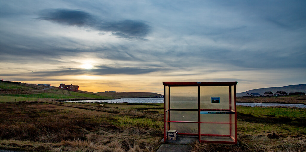 Aithsvoe Bus Shelter by lifeat60degrees