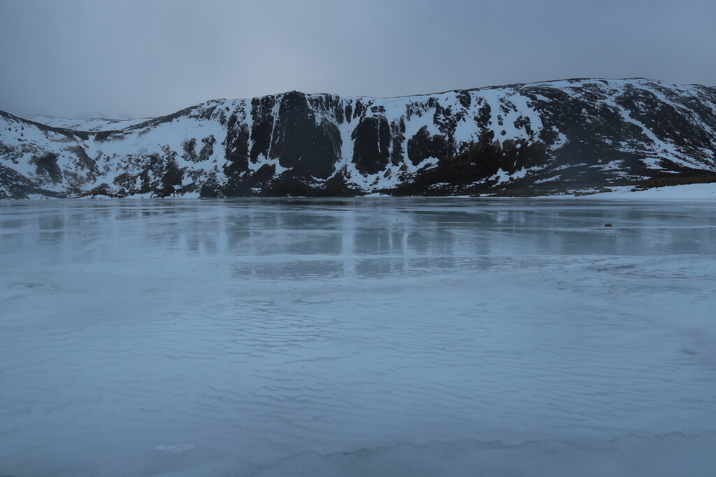 A Frozen Loch Etchichan by jamibann