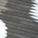 Snowy roof abstract