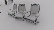 25th Jan 2022 - Snowy Chairs