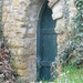 Hobbit door and first snowdrops by jon_lip