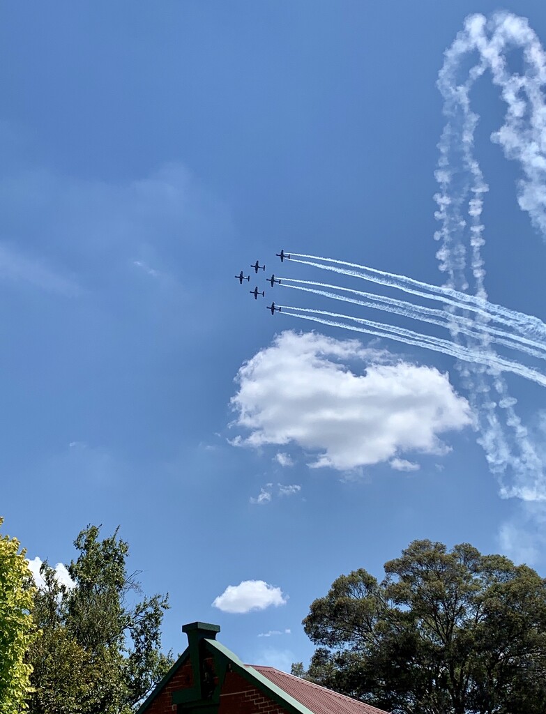 An Australia Day flyover by deidre