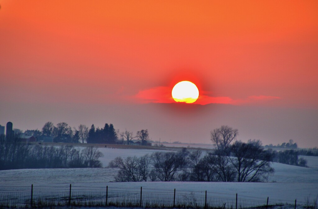 January Sunset  by lynnz