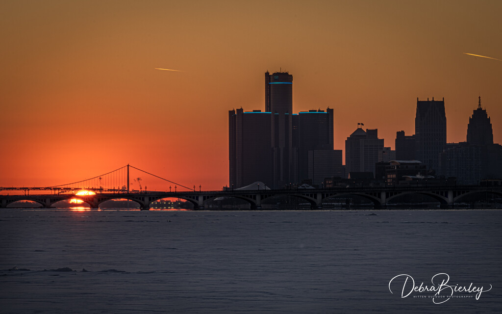 Detroit Skyline from Belle Isle by dridsdale