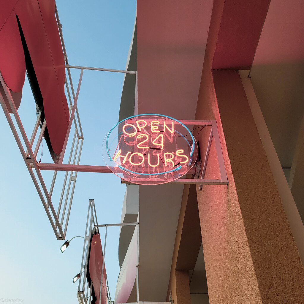 Open 24 hours by clearday