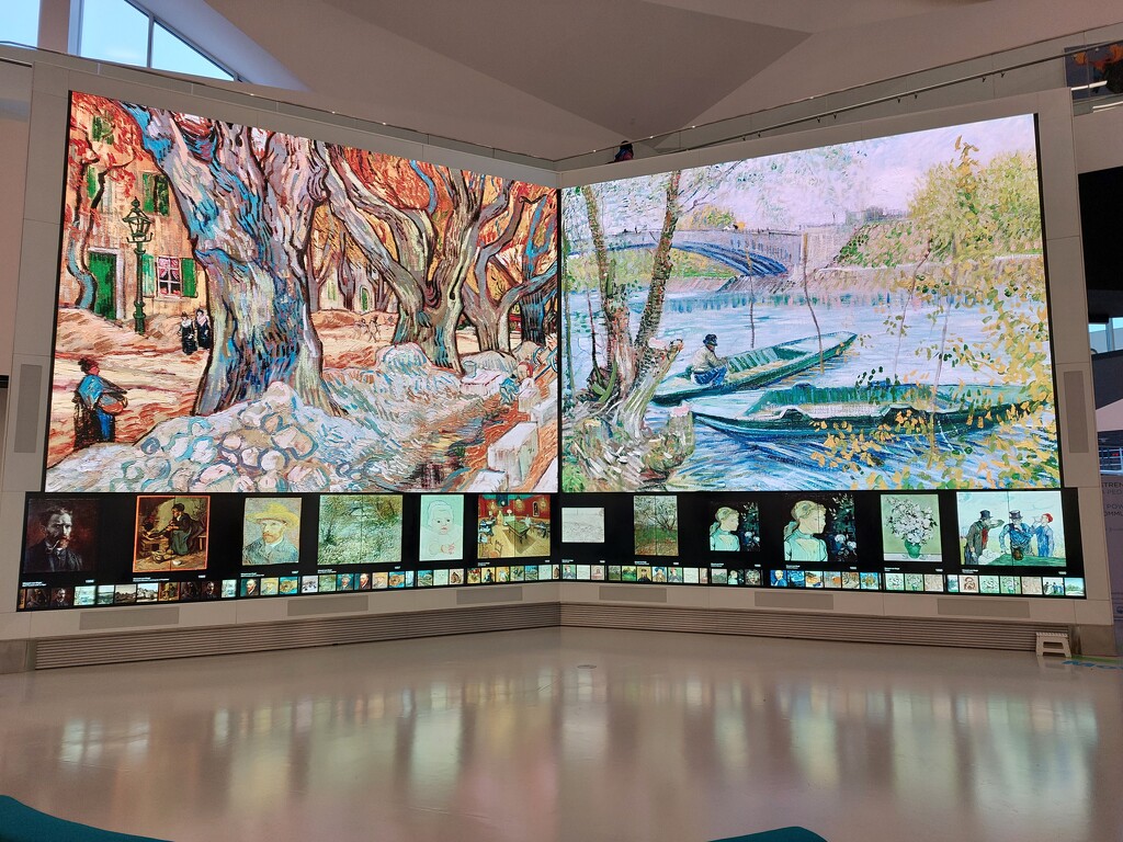 Van Gogh On Display by bkbinthecity