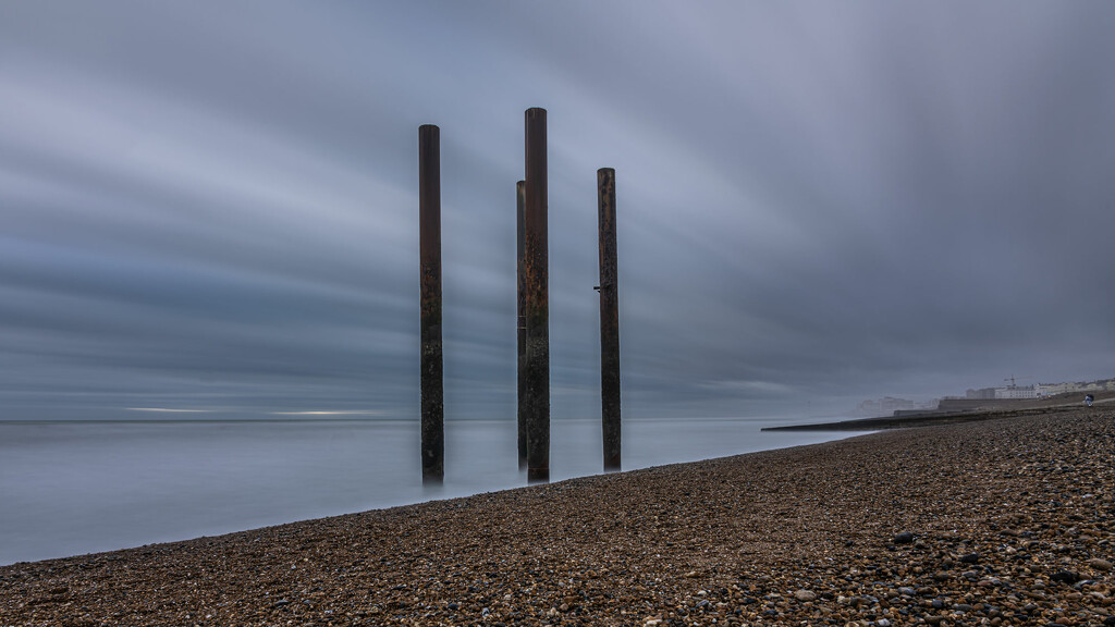 Brighton Beach by paulwbaker