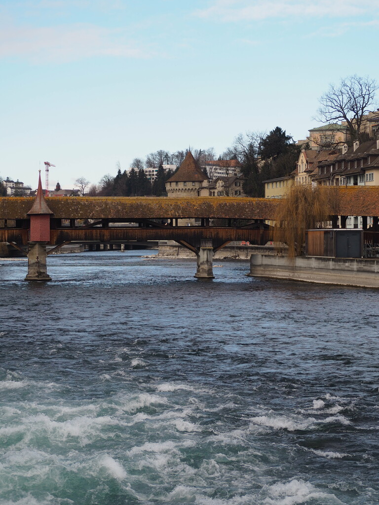 Spreuerbrücke In Luzern  by jacqbb