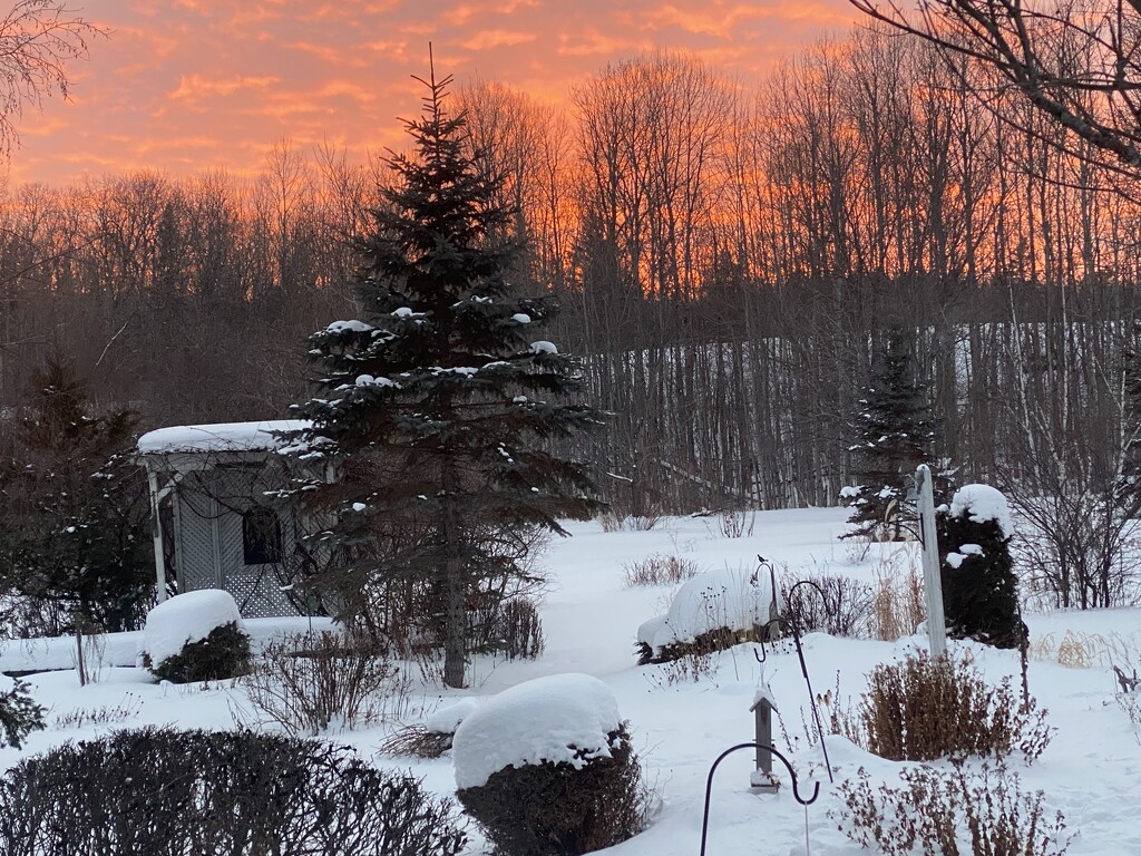 Sunset in my backyard! by radiogirl