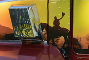1st Feb 2022 - Reflections: Rodeo truck