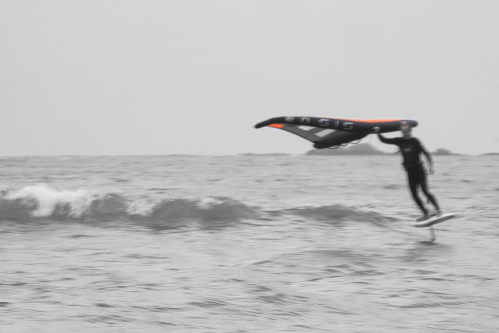 Kite Surfer by dkbarnett