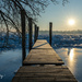 Sunrise on the St. Clair River by dridsdale