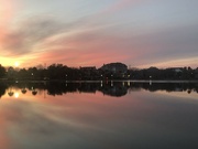 4th Feb 2022 - Sunset reflections at the lake
