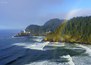 4th Feb 2022 - Rainbow At Lighthouse 