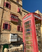5th Feb 2022 - A London phone booth in Malta! 