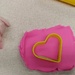 Pink Playdough Hearts by julie