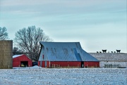 3rd Feb 2022 - Winter Farm Scene in Kansas