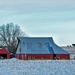Winter Farm Scene in Kansas by kareenking