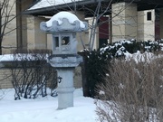 6th Feb 2022 - Japanese Lantern at The Queen Elizabeth II Jubilee Garden 