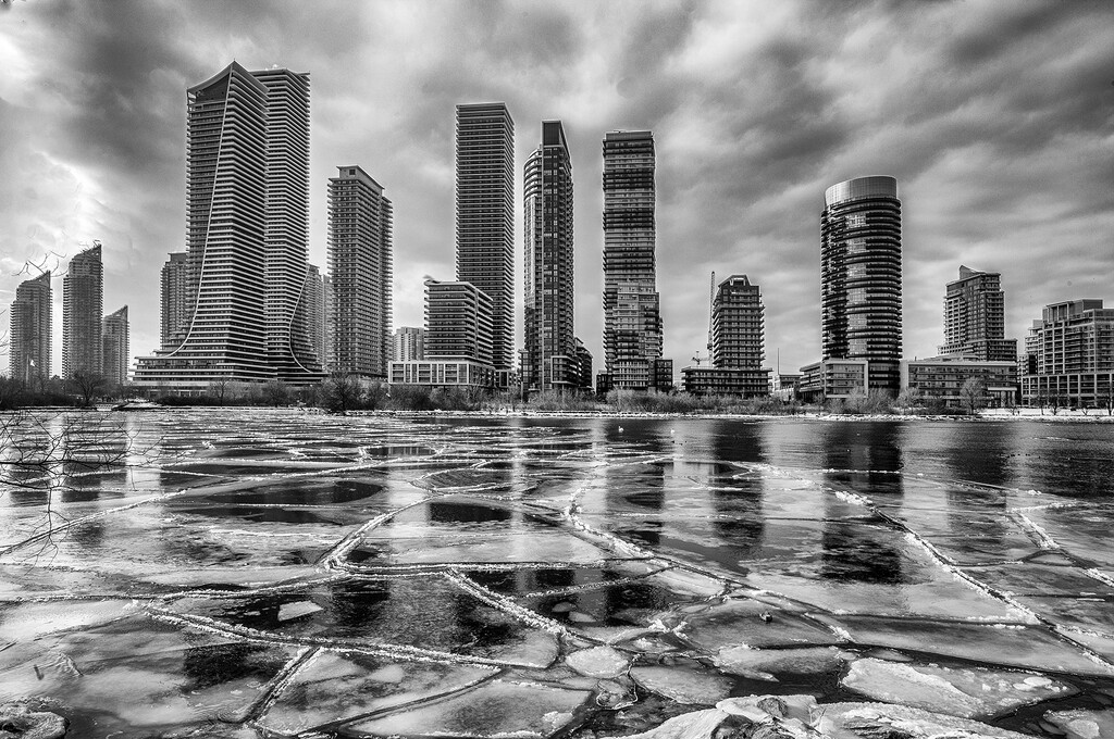 Humber Bay Winter  by pdulis