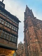 12th Feb 2022 - Strasbourg cathedral and maison Kammerzell. 