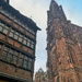 Strasbourg cathedral and maison Kammerzell.  by cocobella