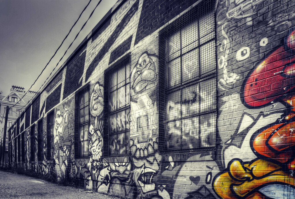 Graffiti Alley by pdulis