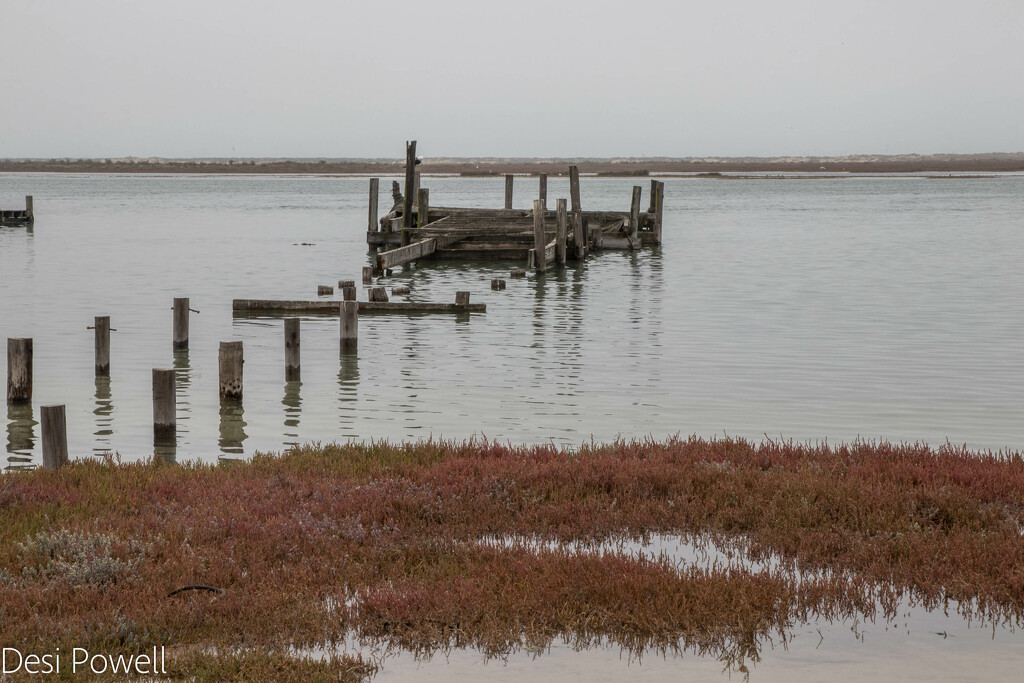High Tide on a misty morning by seacreature