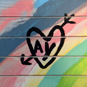 11th Feb 2022 - Graffiti Heart