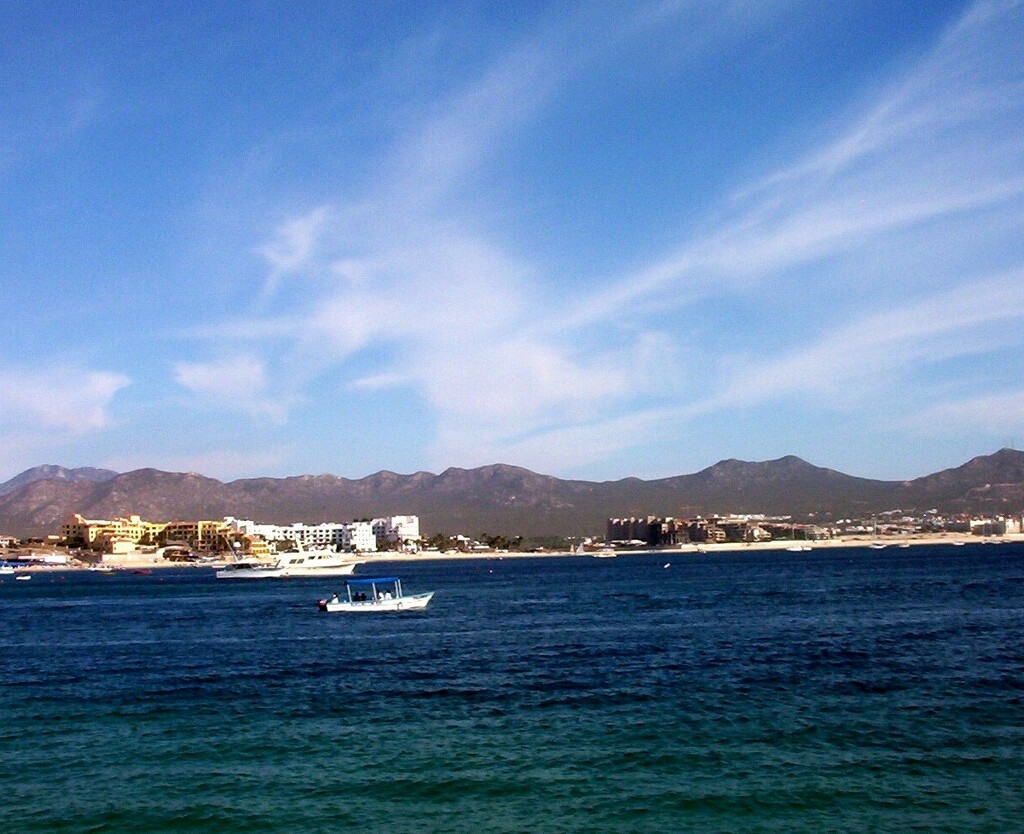 Sunshine Blue Water and Sky where Cabo San Lucas by bruni
