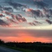 Roadside sunset by gaillambert