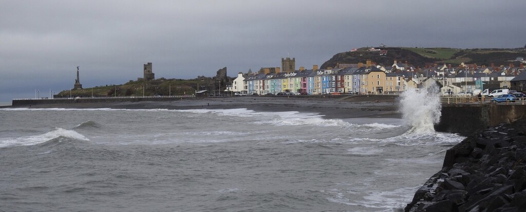 Aberystwyth ( South Side) and the Castle  by susiemc