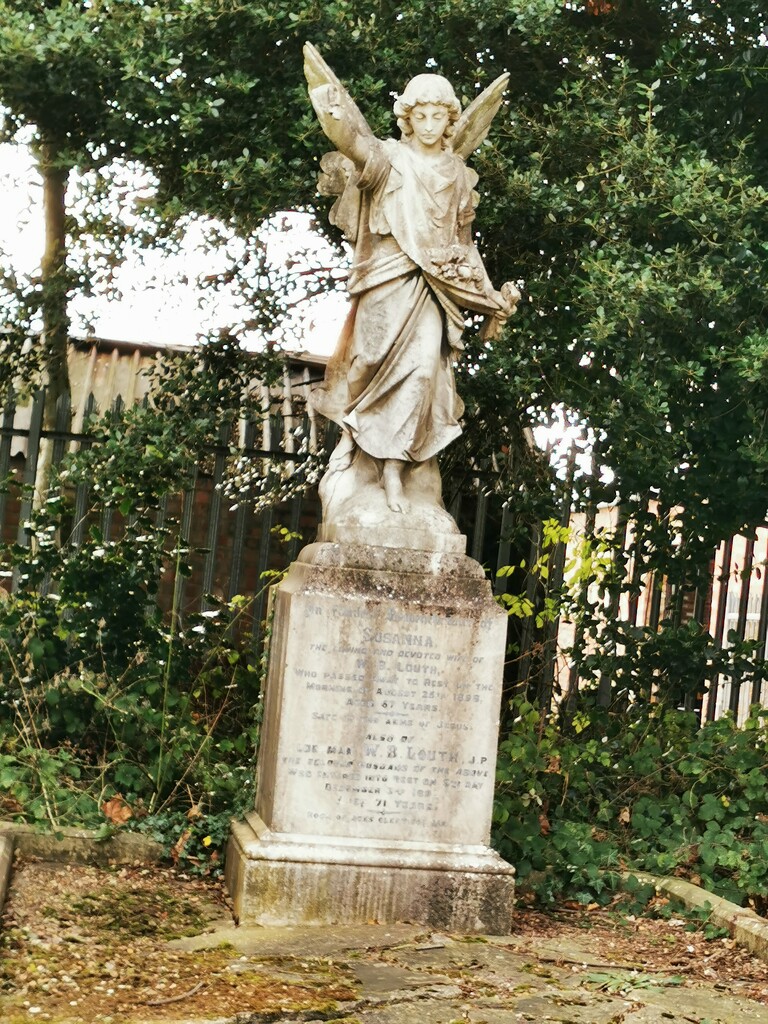 Another Cemetery Statue by plainjaneandnononsense