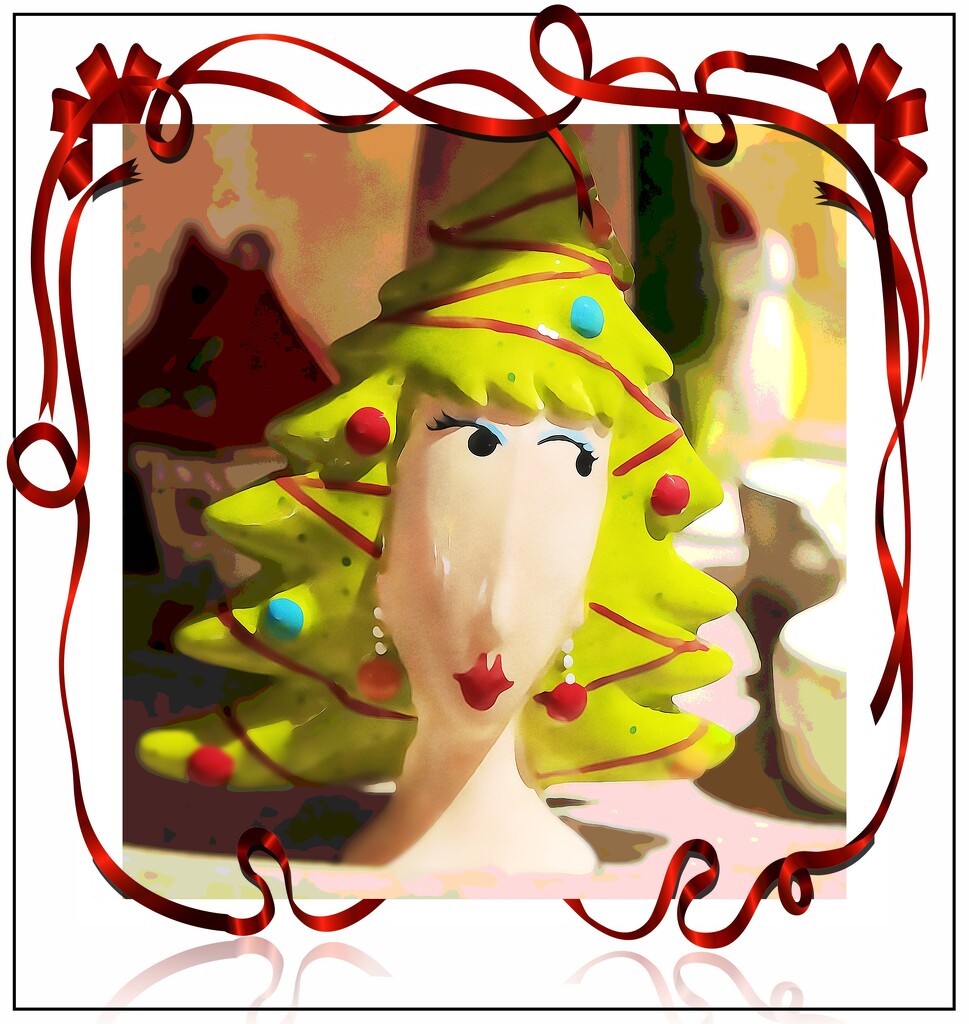 Christmas Lady by olivetreeann