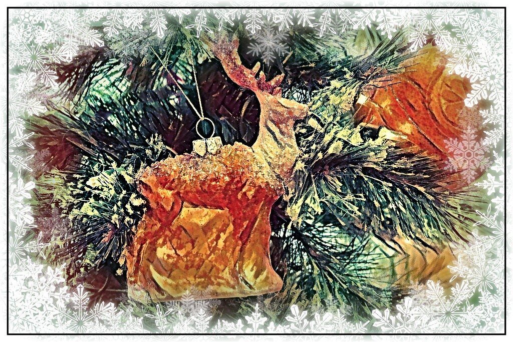 Oh Deer Christmas is Near by olivetreeann