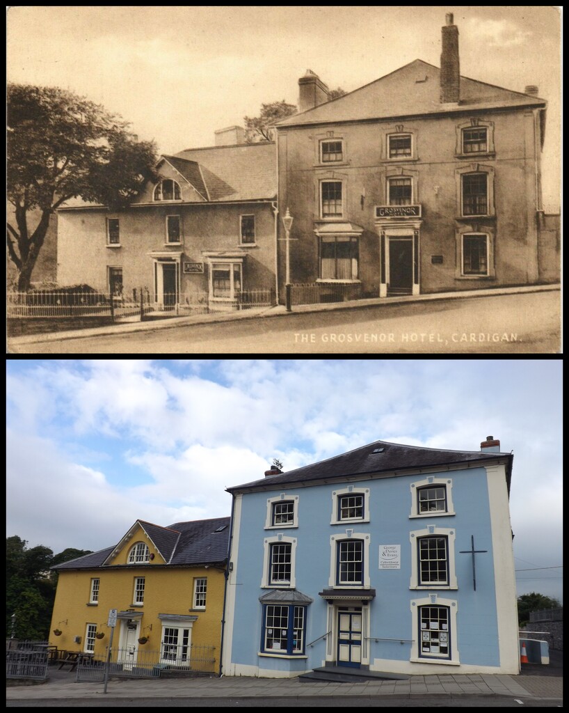 Grosvenor Hotel Then & Now by ajisaac