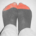 Red Toed Socks by spanishliz