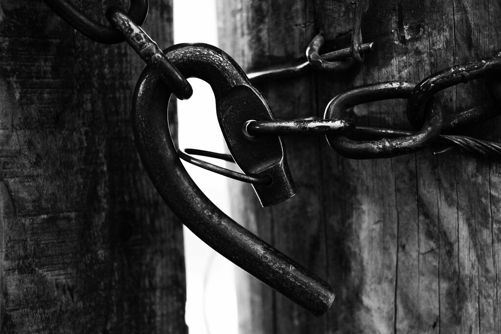 The Shape of a Lock in Low Key by jamibann