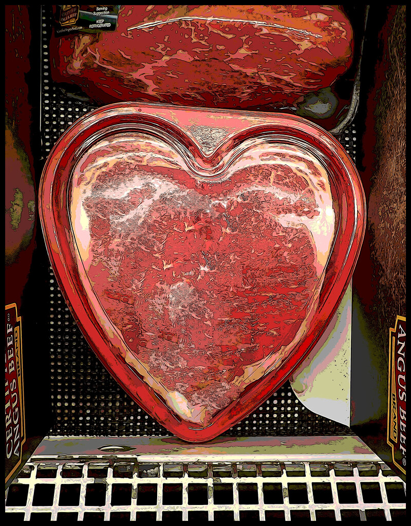 Meat Heart by olivetreeann